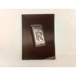 Rolls-Royce brochure highlighting 