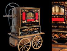  38 key Trompet Organ  with paper rolls