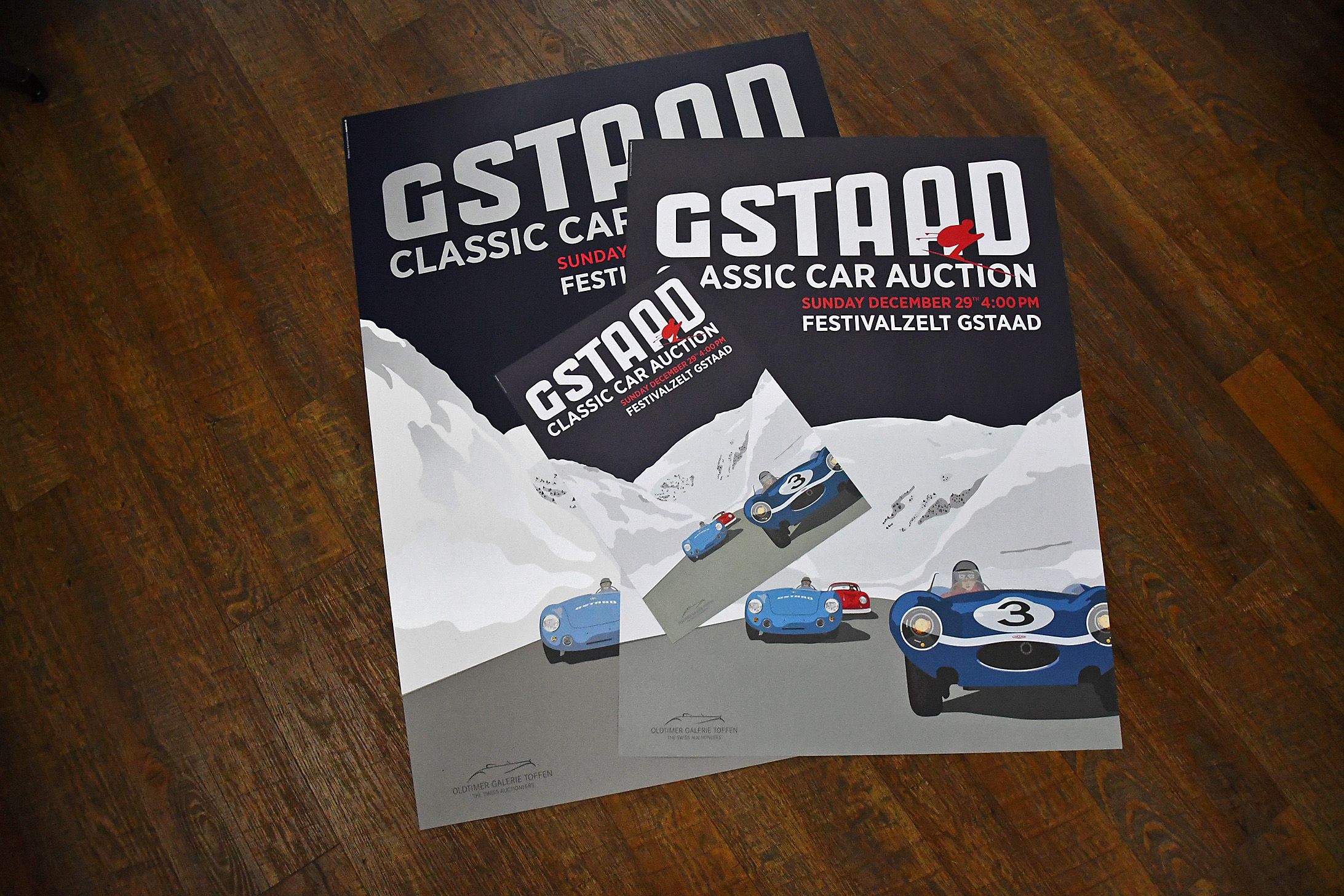 Gstaad Classic Car Auction poster collection