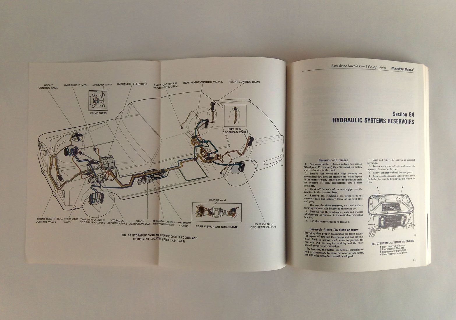  Workshop Manuals " Rolls-Royce Silver Shadow, Bentley T Series and Corniche" Volumes 1-4,...