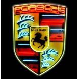 Porsche Logo Neon Sign XL