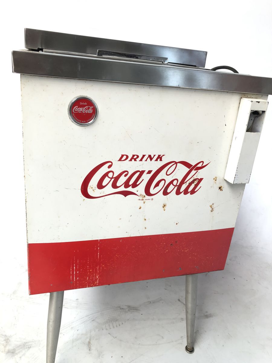 Rare Vintage Coca-Cola Standing Cooler