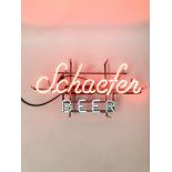 Original Schaefer Beer Neon sign