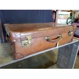 Leather Picnic Trunk