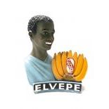 Original L.V.P./Elvepe Plaster Banana Advertising Statue