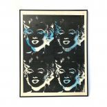 Original Andy Warhol Collection Poster ca. 1980s