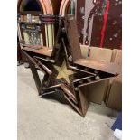 Unrestored Original Double Sided Star Sign