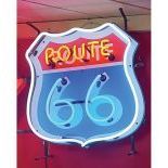 Brand New Route 66 Neon Sign with Backplate