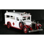 1930s Ambulance 1:8 All Metal Scale Model