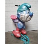 Smurf Polyester Carousel Figure