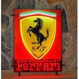 Ferrari Logo Neon Sign