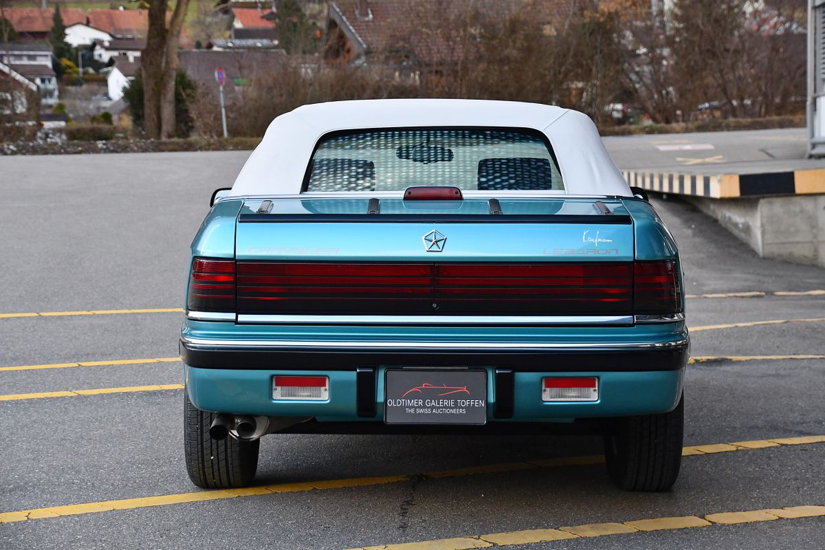 Chrysler LeBaron 3.0 V6 Convertible, 1993