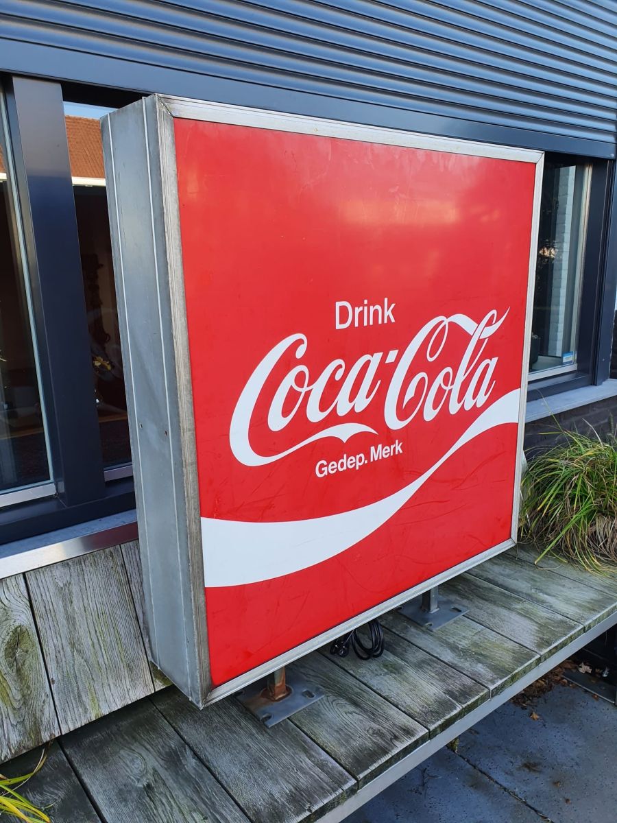Coca-Cola Double-sided Light Up Sign