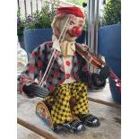 Battery Powered Clown Toy with Original Box