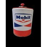 Original Vintage Mobil Oil Can