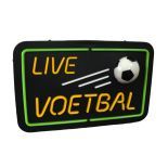 Brand New Dutch Live Voetbal LED Sign