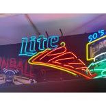 Original USA Miller Lite Pizza Neon Sign