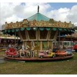 Fairground Carousel with 6 Horses and Bikes