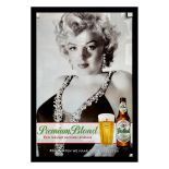 Original Dutch Grolsch Beer Marilyn Monroe Poster 