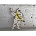 1990s Cast iron Michelin sign