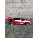 Formula 1 Shaped Go-Kart with Dr. Pepper Branding