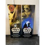 Lot 3pcs Large Star Wars Movie theater film cardboard plates