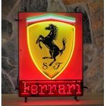 Ferrari Neon Lights - With Backplate