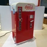 1993 Enesco Coca-Cola Vending Machine Multi-Action Music Box