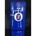 1955 POL Fosters Lager Refrigerator in Glossy Blue Color