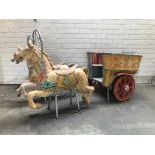 Original Bernard van Guyse Carriage with Two Horses.