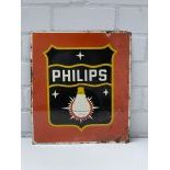 Philips Enamel Sign
