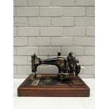 Vintage Cast Iron Sewing Machine