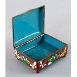 Elegant Cloisonné Box with Lid, China, middle of  20th century AD