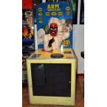 *Arcade Game Arm Wrestling  ca. 1980 by Ikemoto Shatai Kogyo Co. Ltd., Kyoto.