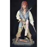 Oversized Figure of Johnny Depp starring Captain Jack Sparrow