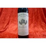 1986 Chateau Lanessan, Haut-Medoc, Cru Bourgeois Superieur. 4 bottles, 0,75 l each