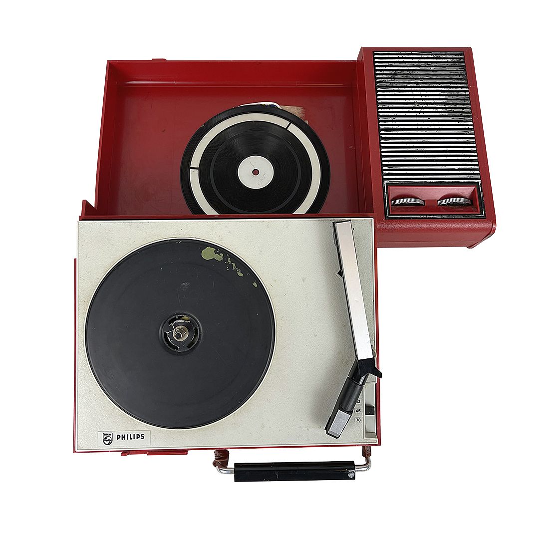 Philips Playby 22GF110 Portable Record Player, 1968-1969, Germany