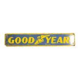 Vintage Good Year Enamel Sign