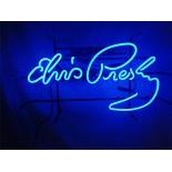 Brand New Elvis Presley Signature Neon Sign
