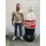 Huge Coca-Cola Bottle Shaped Ice Chest/Cooler