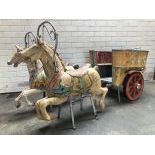 Original Bernard van Guyse Carriage with Two Horses.