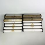 A Lot of 16 National Coin Piano Music Rolls