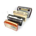 Lot of 4 Vintage Transistor Radios, 1950-1962