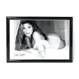 Cindy Crawford Poster In Frame