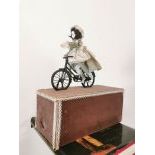 Little Girl riding the Bicycle. Automaton by W.T.