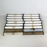 A Lot of 16 National Coin Piano Music Rolls