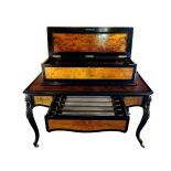 8-Tune Sublime Harmonie Mandolin Music Box with 6 Interchangeable Cylinders