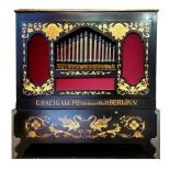 35-Key Bacigalupo & Sons Barrel Organ with 15 Piccolo Pipes