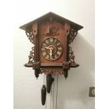 Wooden Cuckoo Wall Clock