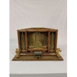 Pipe Organ Scale Model with Sabr RCR 740 Radio